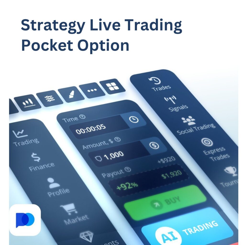 Your strategy Pocket Option live.